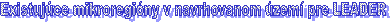 Existujúce mikroregióny v navrhovanom území pre LEADER